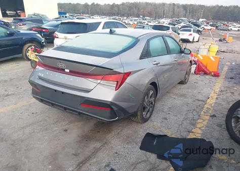 2025 Hyundai Elantra Sel Sport z USA, uszkodzony, nr VIN KMHLM4DG1SU060814